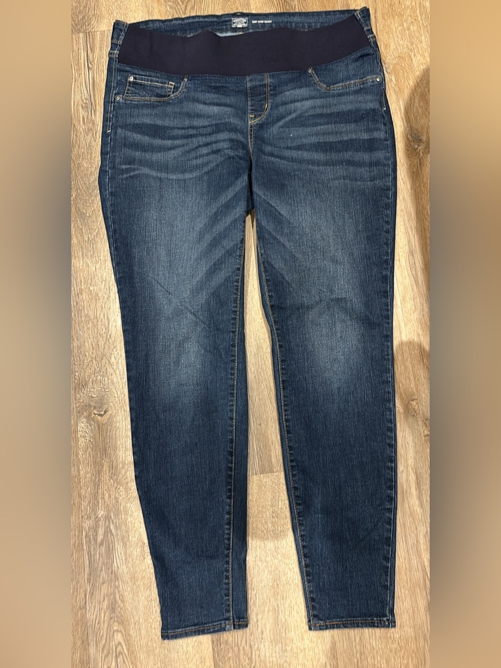 Maternity Levi's Women's Dark Blue Skinny Jeans